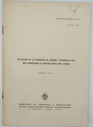 Pack 3 Libros Semillas Agronomía Girasol Uruguay, foto 3
