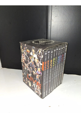 Box Set Rock - Colección De 9 Dvds Live