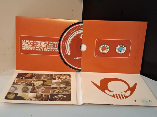 Los Piojos Máquina De Sangre Cd Digipak 2003 Original Stenci Estándar, foto 2