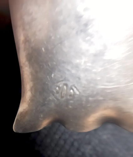 Medalla Virgen En Oración Plata Sellada 11 G Plateado, foto 4
