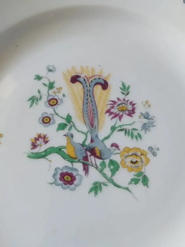 Plato Limoges Union Ceramique 31 Cm Floral, foto 6