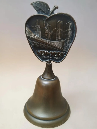 Campana Metal New York Torres Gemelas Vintage Twin Towers, foto 2