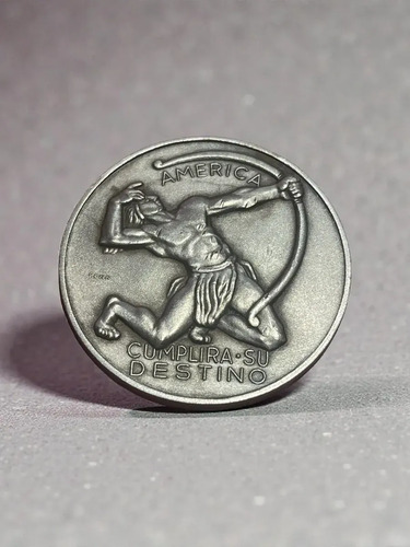 Medalla Fútbol Uruguay 1981 Banco Republica Pena