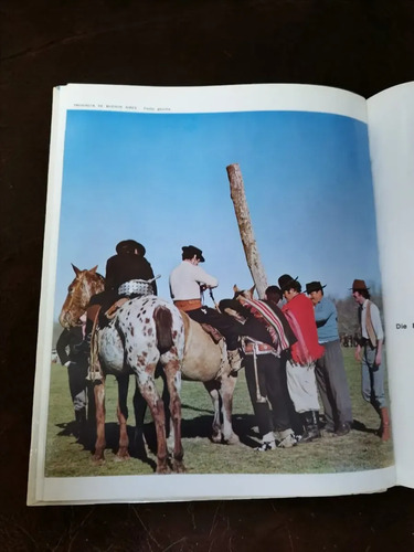 En Argentina Libro Fotos Gaucho Ediciones Del Sur Años 70 Ta, foto 3