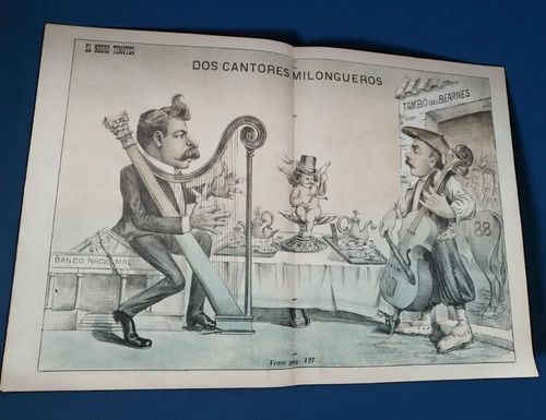 Revista El Negro Timoteo N°16 Montevideo 1895, foto 3