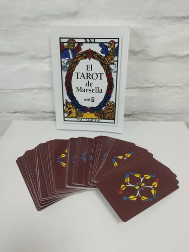 Marteau Tarot De Marsella Mazo Con Guía, foto 2