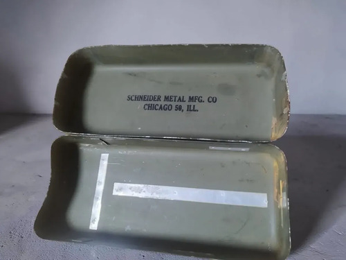 Estuche Dental Militar Us Army Schneider Chicago Era Corea, foto 3