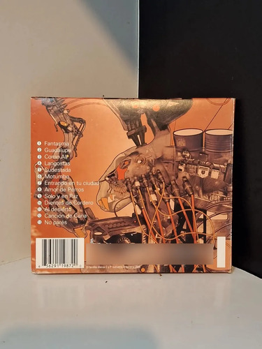 Los Piojos Máquina De Sangre Cd Digipak 2003 Original Stenci Estándar, foto 3