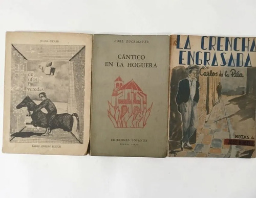 Lote 3 Libros Antiguos Literatura Rioplatense, foto 2