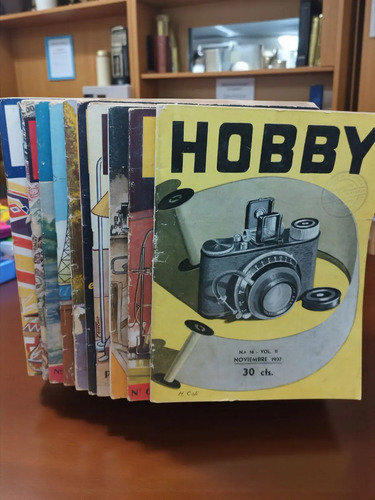 Lote De 10 Revistas Hobby Años 1937-1942