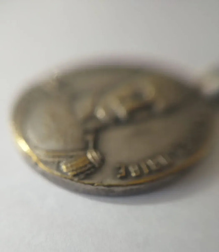 Medalla Plata Partido Nacional Oribe 1836 1936, foto 5