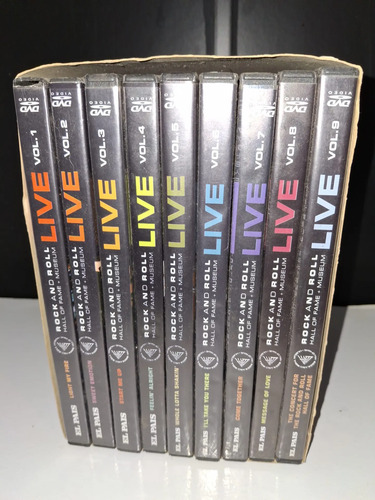 Box Set Rock - Colección De 9 Dvds Live, foto 4